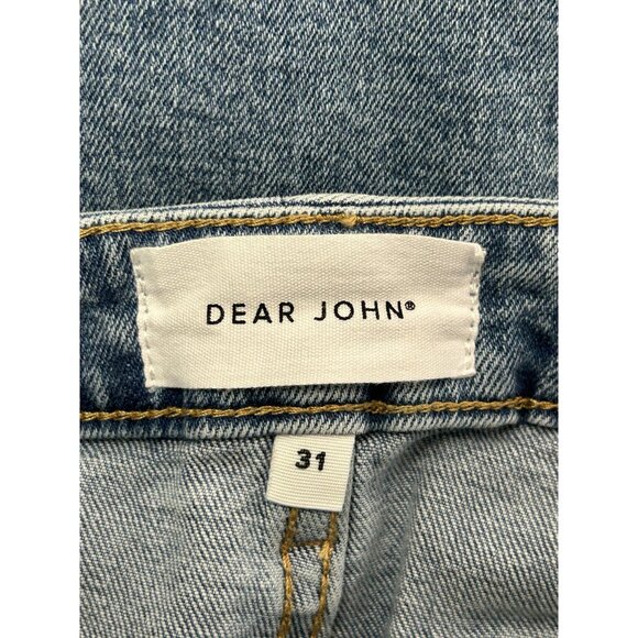 Dear John Blaire Straight Leg Ankle Slim Jeans in Lyon - Sz 31" - NWT - Picture 7 of 9